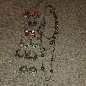 Elegant Multicolor Jewelry Set